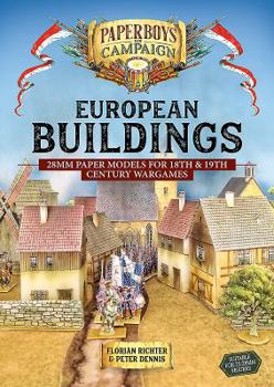 Paperback European Buildings: 28mm Paper Models for 18th & 19th Century Wargames Book