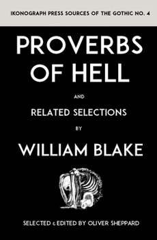 Paperback William Blake's PROVERBS OF HELL Book