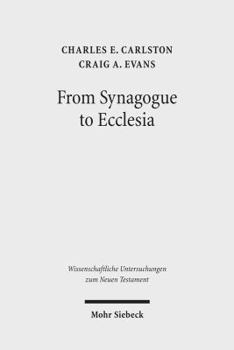 Hardcover From Synagogue to Ecclesia: Matthew's Community at the Crossroads Book