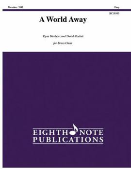 Paperback A World Away: For Brass Choir, Score & Parts Book