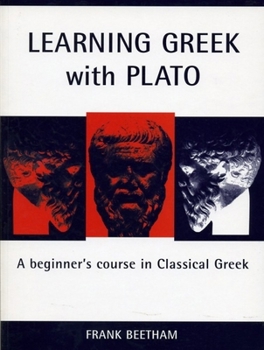 Paperback Learning Greek with Plato Book