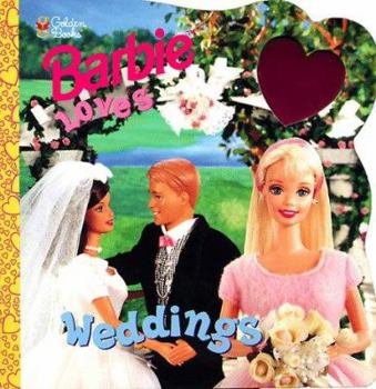 Paperback Barbie Loves Weddings Book