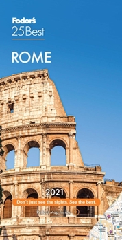 Paperback Fodor's Rome 25 Best 2021 Book
