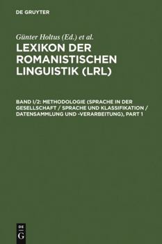 Hardcover Methodologie Sprache in Der Gesellschaft / Sprache Und Klassifikation / Datensammlung Und -verarbeitung [German] Book