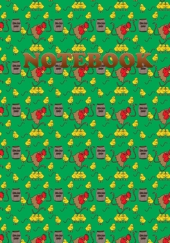 Paperback Notebook: Chickens and Feed Book