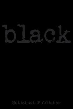 Paperback Black [German] Book