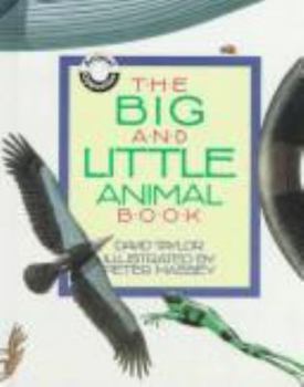 Hardcover The Big and Little Animal Book