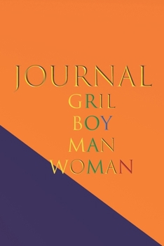journal for grils and man: journal for grils and man 9×6