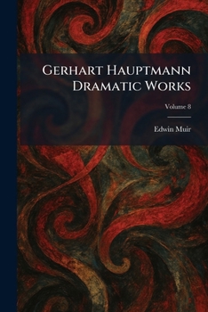 Paperback Gerhart Hauptmann Dramatic Works Book