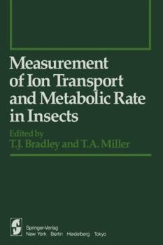 Paperback Measurement of Ion Transport and Metabolic Rate in Insects Book