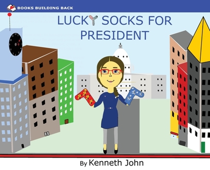 Hardcover Lucky Socks for President Book