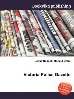 Paperback Victoria Police Gazette Book
