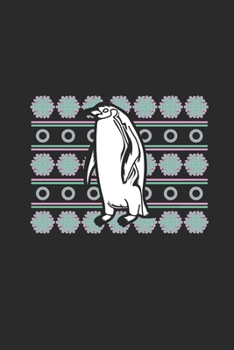 Ugly Christmas Penguin: Blank Lined Notebook (6" x 9" - 120 pages) ~ Christmas Themed Notebook for Daily Journal, Diary, and Gift