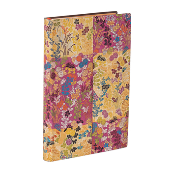 Misc. Kara-Ori Pink Mini Lined Softcover Journal, 208pg, 80gsm by Paperblanks (Japanese Kimono) Book