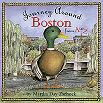Hardcover Journey Around Boston from A to Z Book