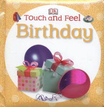 Paperback Touch and Feel Birthday [Turkish] Book