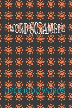 Paperback Word Scramble: Over 1000 words Book