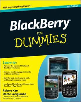 BlackBerry For Dummies (For Dummies (Computer/Tech)) - Book  of the Dummies