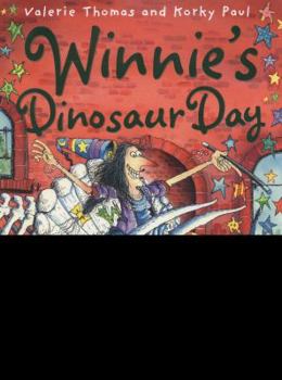 Hardcover Winnie's Dinosaur Day. by Valerie Thomas Book