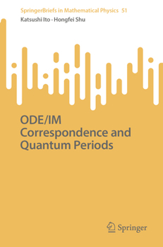 Paperback Ode/Im Correspondence and Quantum Periods Book