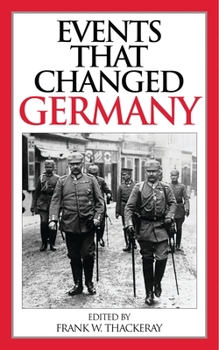 Hardcover Events That Changed Germany Book