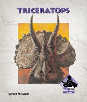 Library Binding Triceratops Book
