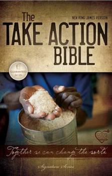 Paperback The Take Action Bible: Together We Can Change the World: New King James Version Brown Book