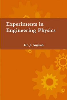 Paperback Experiments in Engineering Physics Book