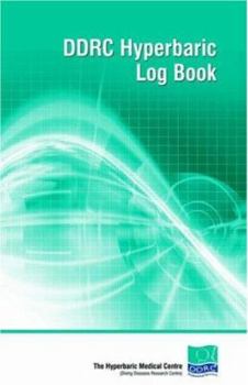 Paperback DDRC Hyperbaric Logbook Book