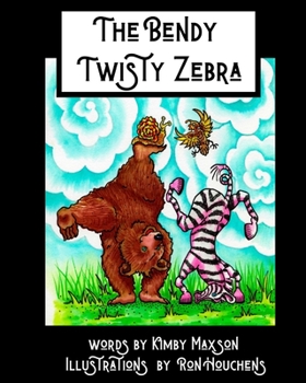 Paperback The Bendy Twisty Zebra Book
