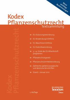 Paperback Kodex Pflanzenschutzrecht [German] Book