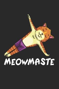 Katze Yoga Notizbuch: Katze Yoga Notizbuch f�r Liebhaber / Notizheft / Notizblock A5 (6x9in) Dotted Notebook / Punkteraster / 120 gepunktete Seiten