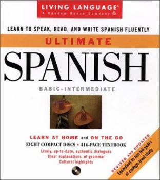 Misc. Supplies Ultimate Spanish: Basic-Intermediate on CD [With 448 Page Book] Book