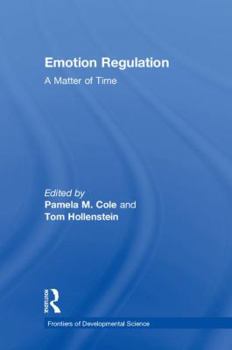 Hardcover Emotion Regulation: A Matter of Time Book