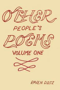 Paperback Other People's Poems: Volume I Book