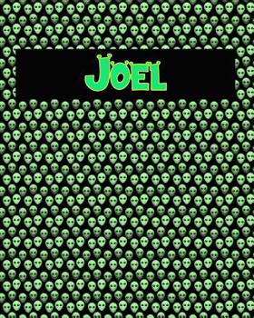 Paperback 120 Page Handwriting Practice Book with Green Alien Cover Joel: Primary Grades Handwriting Book