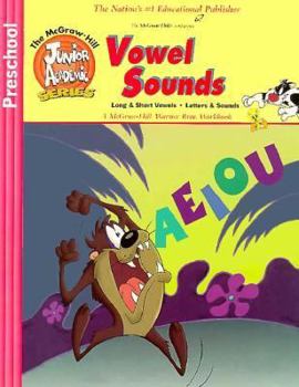 Paperback Vowel Sounds Workbook, Preschool Book