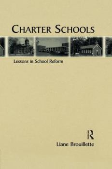 Paperback Charter Schools: Lessons in School Reform Book