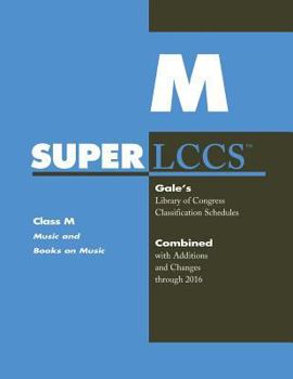 Paperback SUPERLCCS: Class M: Music and Books on Music Book