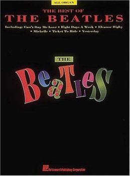 Paperback The Best of the Beatles: Organ Book