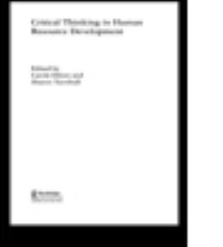 Paperback Critical Thinking in Human Resource Development Book