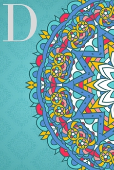 Paperback D: Monogram Journal/Mandala Art Book