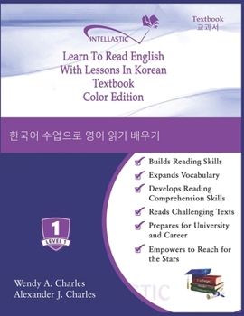 Paperback Learn To Read English With Lessons In Korean: Color Edition Book