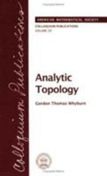 Paperback Analytic Topology Book