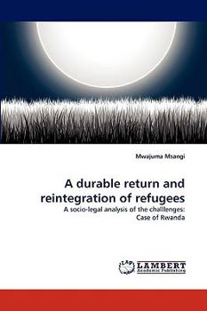 Paperback A durable return and reintegration of refugees Book
