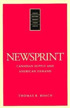 Paperback Newsprint: Canadian Supply and American Demand Book