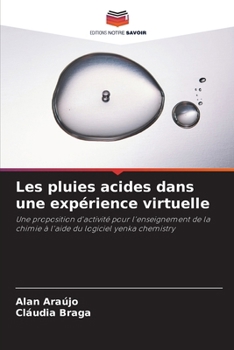 Paperback Les pluies acides dans une expérience virtuelle [French] Book