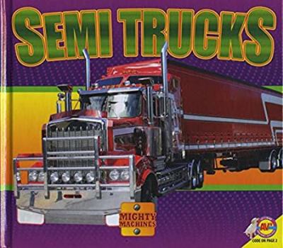 Library Binding Semi Trucks Book