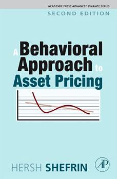 Hardcover A Behavioral Approach to Asset Pricing Book