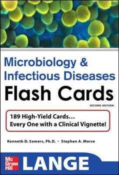 Paperback Lange Microbiology and Infectious Diseases Flash Cards, Second Edition Book